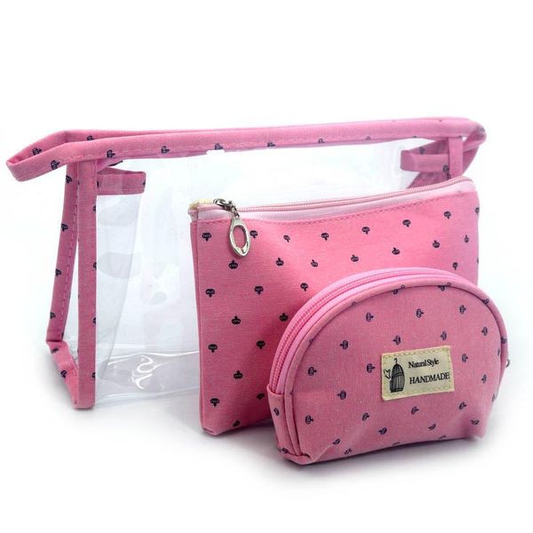 cosmetic bags & cases 3 pcs portable women travel makeup bag zipped pvc transparent waterproof cosmetics container storage clutch neceser sa
cosmetic bags & cases 3 pcs portable women travel makeup bag zipped pvc transparent waterproof cosmetics container storage clutch neceser sa