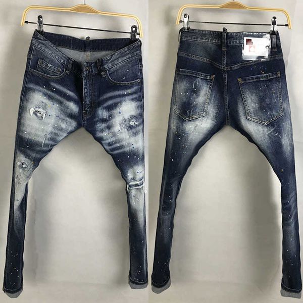 men's jeans italian style fashion retro blue slim fit destroyed ripped painted designer streetwear hip hop punk pants 4sxp
men's jeans italian style fashion retro blue slim fit destroyed ripped painted designer streetwear hip hop punk pants 4sxp
