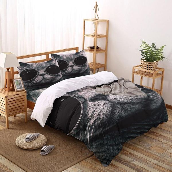 bedding sets fashionable cat wearing sunglasses printed set king size soft fashion duvet cover bed sheet pillowcase
bedding sets fashionable cat wearing sunglasses printed set king size soft fashion duvet cover bed sheet pillowcase