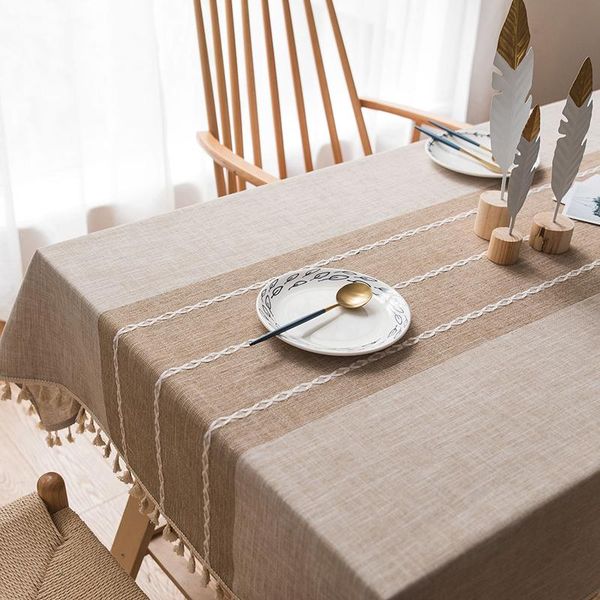 table cloth modern minimalist rectangular cotton linen with tassel solid color dust-proof cover kitchen coffee tablecloths
table cloth modern minimalist rectangular cotton linen with tassel solid color dust-proof cover kitchen coffee tablecloths