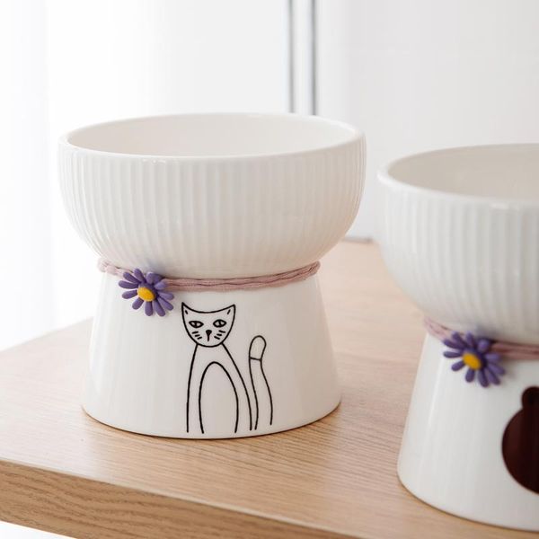 cat bowls & feeders bowl pet ceramic cute drinking water high-footed neck guard sticky puppy dog
cat bowls & feeders bowl pet ceramic cute drinking water high-footed neck guard sticky puppy dog