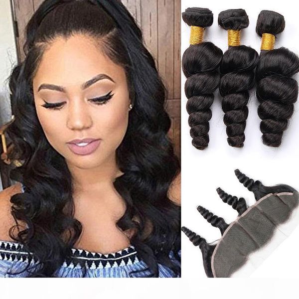 malaysian human hair bundles with 13 by 4 lace frontal 4 pieces lot loose wave hair extensions virgin hair wefts with closure natural color, Black;brown
malaysian human hair bundles with 13 by 4 lace frontal 4 pieces lot loose wave hair extensions virgin hair wefts with closure natural color, Black;brown