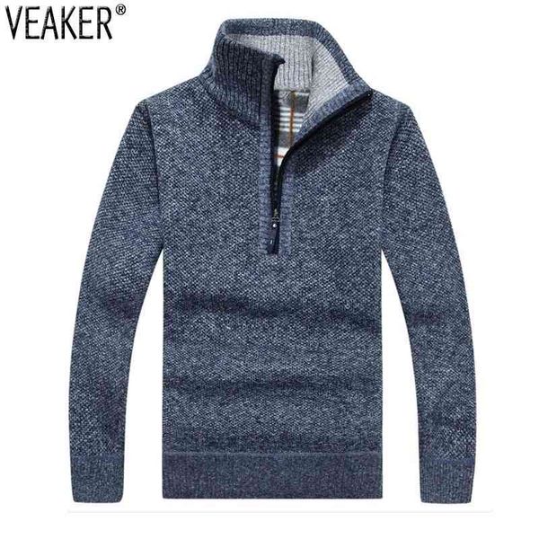 2020 autumn winter new men's zipper sweater pullovers stand collar slim fit thick sweaters male solid color knitted pullover 3xl, Black
2020 autumn winter new men's zipper sweater pullovers stand collar slim fit thick sweaters male solid color knitted pullover 3xl, Black