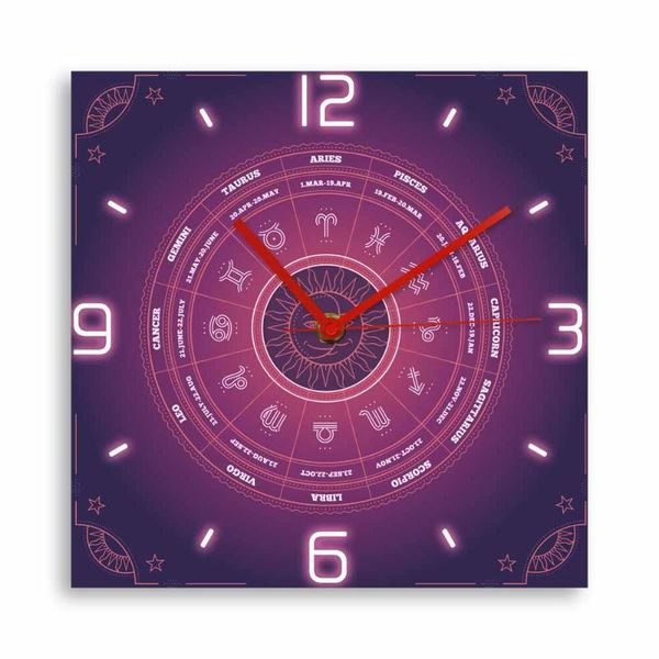 wall clocks astrology zodiac signs modern design square clock constellation home décor map silent quartz horoscope gift
wall clocks astrology zodiac signs modern design square clock constellation home décor map silent quartz horoscope gift