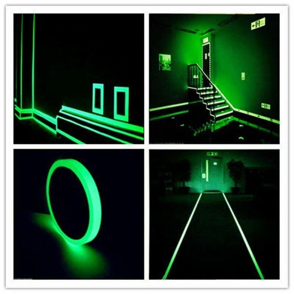 wall stickers 1 roll luminous fluorescent night self-adhesive safety sticker tape glow in the dark wall/stairs
wall stickers 1 roll luminous fluorescent night self-adhesive safety sticker tape glow in the dark wall/stairs