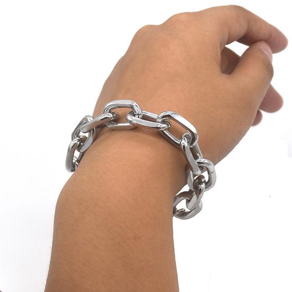 charm bracelets alloy bracelet personality men women pulseras hombre punk femme pulsera jewelry gift, Golden;silver
charm bracelets alloy bracelet personality men women pulseras hombre punk femme pulsera jewelry gift, Golden;silver