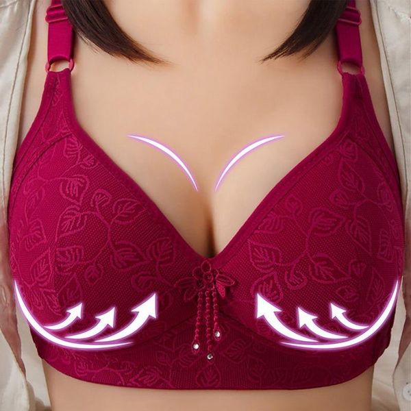 bras large bra shows small women wire bralette push up anti-sagging underwear size comfortable adjustable, Red;black
bras large bra shows small women wire bralette push up anti-sagging underwear size comfortable adjustable, Red;black