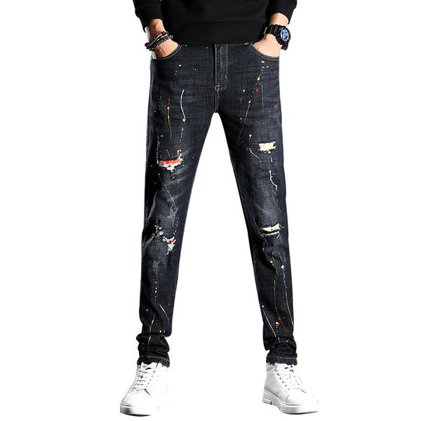 men's ink graffiti jeans 2021 spring autumn new fashion black gray hole denim pants regular fit stretch trousers male brand,721, Blue
men's ink graffiti jeans 2021 spring autumn new fashion black gray hole denim pants regular fit stretch trousers male brand,721, Blue