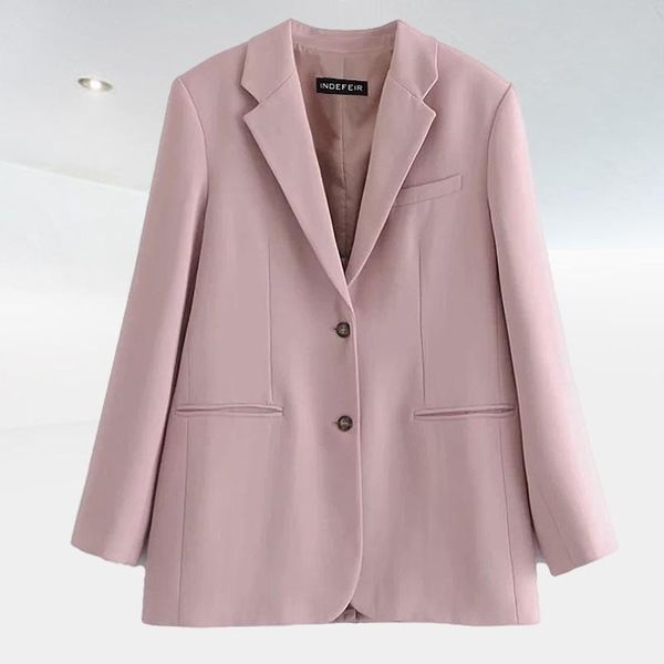 women's suits & blazers aonibeier suit pink two piece jacket set office lady workwear female solid outfit elegant long sleeves, White;black
women's suits & blazers aonibeier suit pink two piece jacket set office lady workwear female solid outfit elegant long sleeves, White;black