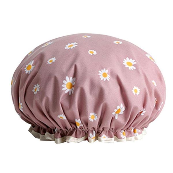 2021 thick 1pcs waterproof bath hat double layer shower hair cover supplies accessories shower cap bathroom women e3v5
2021 thick 1pcs waterproof bath hat double layer shower hair cover supplies accessories shower cap bathroom women e3v5