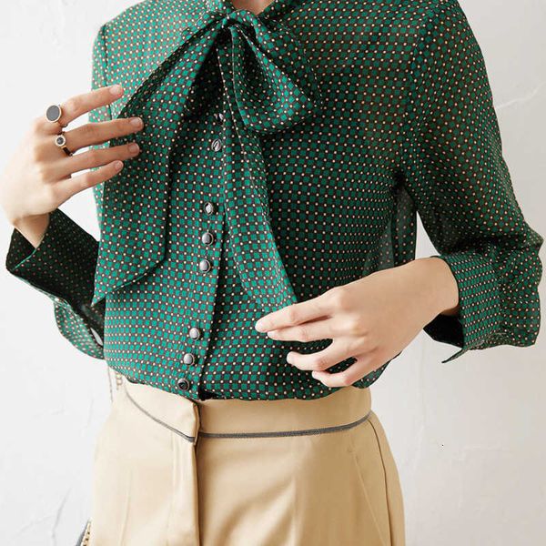 women's blouses & shirts silk shirt green plaid british of women long sleeve chiffon ol-style 7m4y, White
women's blouses & shirts silk shirt green plaid british of women long sleeve chiffon ol-style 7m4y, White
