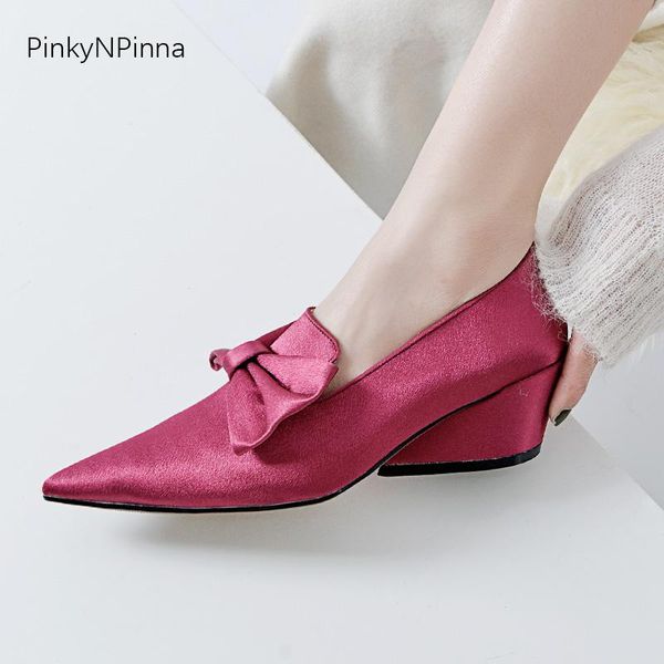 dress shoes women satin fashion pumps pointed toe bow tied cute ladies party pigskin lining sheepskin insole plus size high heel, Black
dress shoes women satin fashion pumps pointed toe bow tied cute ladies party pigskin lining sheepskin insole plus size high heel, Black