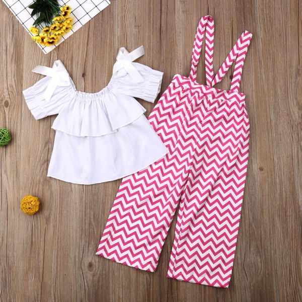 clothing sets baby & children's 1-6years 2pcs toddler kids girl summer clothes ruffle +pants overalls outfits, White
clothing sets baby & children's 1-6years 2pcs toddler kids girl summer clothes ruffle +pants overalls outfits, White
