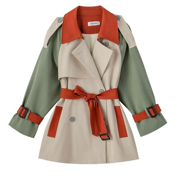 women's trench coats spring autumn outerwear women short tooling female loose casual windbreaker fashion clothing overcoats, Tan;black
women's trench coats spring autumn outerwear women short tooling female loose casual windbreaker fashion clothing overcoats, Tan;black