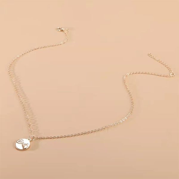 pendant necklaces kpop fashion necklace for women lucky cute gothic accessories gold coin charm crystal body jewelry christmas gift., Silver
pendant necklaces kpop fashion necklace for women lucky cute gothic accessories gold coin charm crystal body jewelry christmas gift., Silver