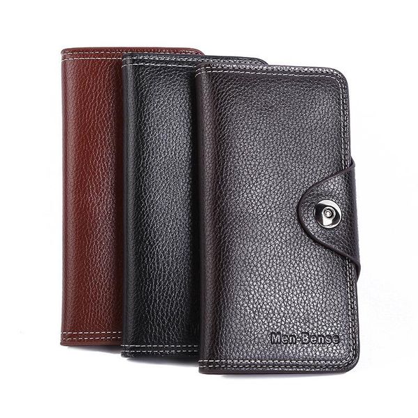 brand leather pu men wallets casual fashion purse multifunction coin card holder male long folding wallet clutch with hasp, Red;black
brand leather pu men wallets casual fashion purse multifunction coin card holder male long folding wallet clutch with hasp, Red;black