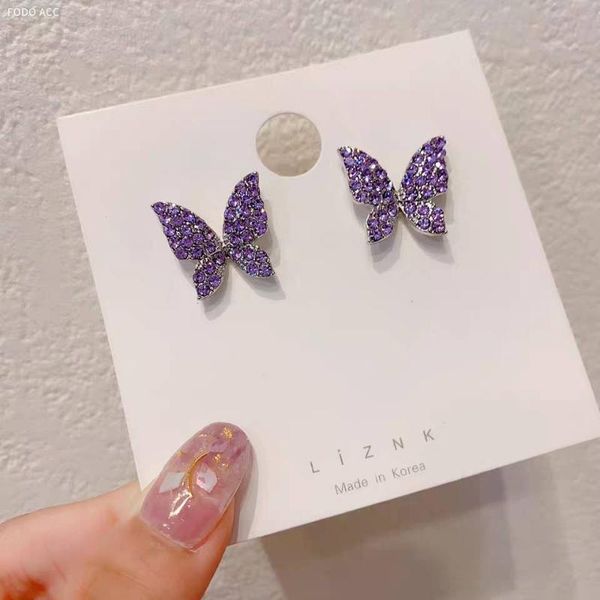 stud 2021 fashion cute gold color butterfly earring for women gifts jewelry premium christmas gift, Golden;silver
stud 2021 fashion cute gold color butterfly earring for women gifts jewelry premium christmas gift, Golden;silver