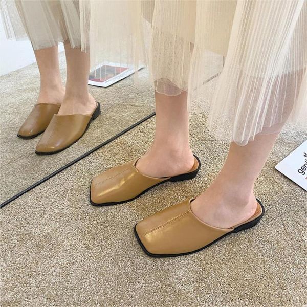 slippers litthing mule women summer shoes flat heels square toe flip flop outdoor slides spring casual, Black
slippers litthing mule women summer shoes flat heels square toe flip flop outdoor slides spring casual, Black