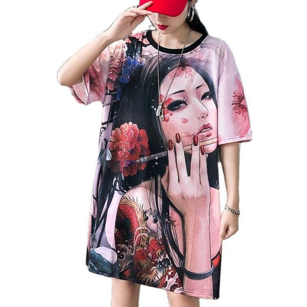 women's t-shirt 2021 summer women plus size quick-drying mesh loose lady cartoon hip-hop girl oversize, White
women's t-shirt 2021 summer women plus size quick-drying mesh loose lady cartoon hip-hop girl oversize, White