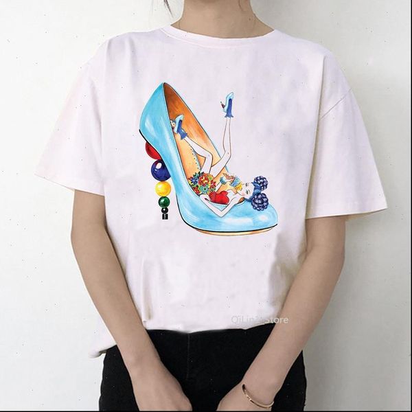 2021 funny t shirt women princess love high heels shoes printed tshirt femme vogue white female t shirt kawaii clothes wholesale
2021 funny t shirt women princess love high heels shoes printed tshirt femme vogue white female t shirt kawaii clothes wholesale