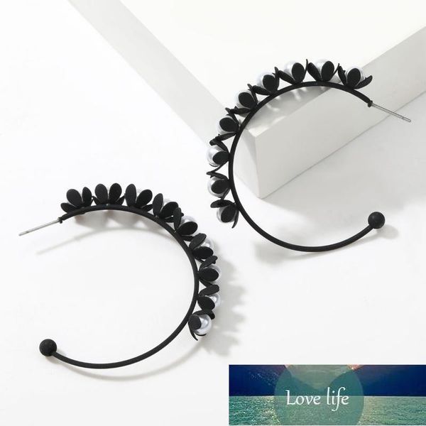 hoop & huggie pauli manfi fashionable and simple c-shaped metal imitation pearl multilayer flower earrings women's jewelry accessories, Golden;silver
hoop & huggie pauli manfi fashionable and simple c-shaped metal imitation pearl multilayer flower earrings women's jewelry accessories, Golden;silver