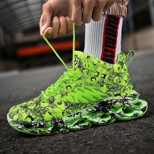 Fashion Mens Hip Hop Street Dance Shoes Graffiti High Top Chunky Sneakers Autumn Summer Casual Mesh Shoes Boys Zapatos HombreDress Shoes
Fashion Mens Hip Hop Street Dance Shoes Graffiti High Top Chunky Sneakers Autumn Summer Casual Mesh Shoes Boys Zapatos HombreDress Shoes