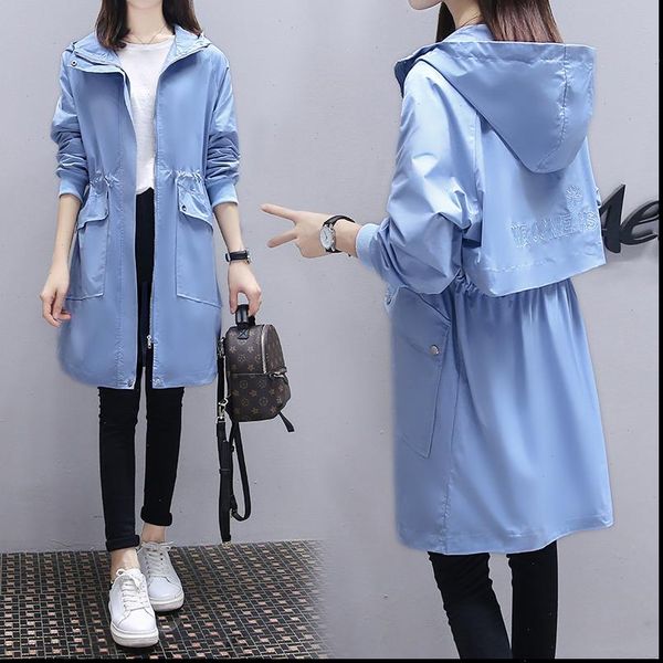 fashion windbreaker women plus size meidum long trench coats ladies casual overcoat slim hooded spring autumn outerwear, Tan;black
fashion windbreaker women plus size meidum long trench coats ladies casual overcoat slim hooded spring autumn outerwear, Tan;black