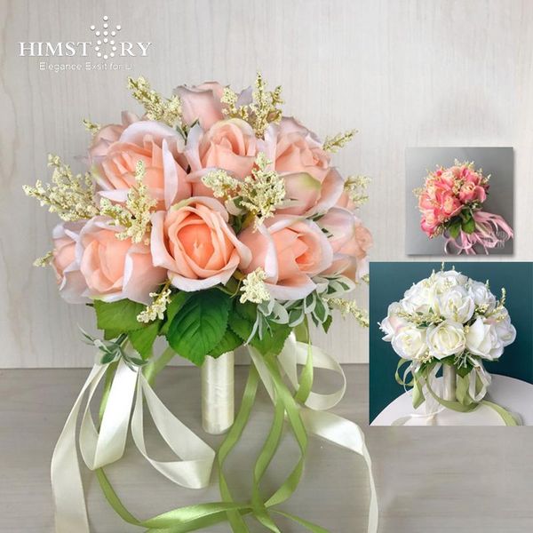 wedding flowers himstory elegant pink/white/champagne roses bouquet artificial bridal bouquets accessories boque noiva
wedding flowers himstory elegant pink/white/champagne roses bouquet artificial bridal bouquets accessories boque noiva