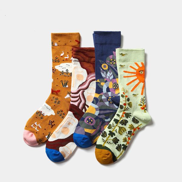 new 2021 winter sock vintage flower print colorful knitted christmas harajuku women hip pop style cool socks 6qy3, Black;white
new 2021 winter sock vintage flower print colorful knitted christmas harajuku women hip pop style cool socks 6qy3, Black;white