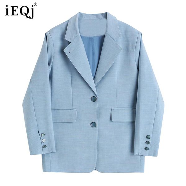 women's suits & blazers ieqj women blue minimalism all-match big size blazer notched long sleeve loose jacket fashion tide spring autum, White;black
women's suits & blazers ieqj women blue minimalism all-match big size blazer notched long sleeve loose jacket fashion tide spring autum, White;black