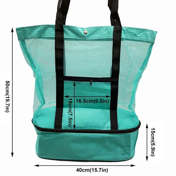 storage bags 2 in 1 cooler picnic bag beach oversized lightweight mesh tote summer travel for outdoor tn88
storage bags 2 in 1 cooler picnic bag beach oversized lightweight mesh tote summer travel for outdoor tn88
