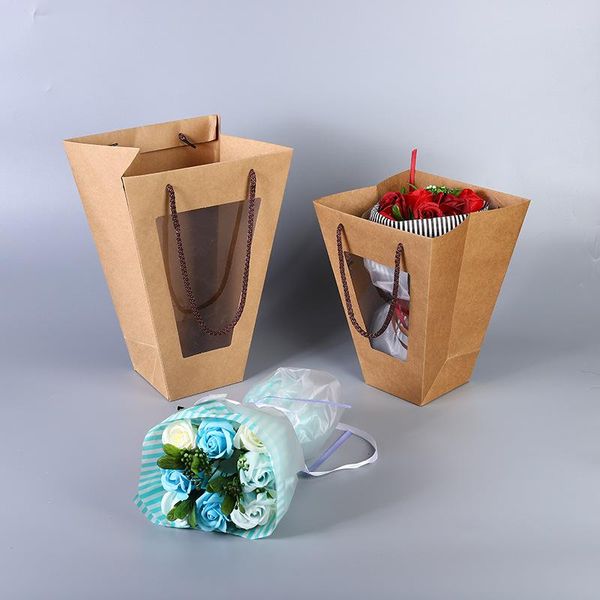 gift wrap flower packing boxes bagsflower paper clear window transparent trapezoid shape portable
gift wrap flower packing boxes bagsflower paper clear window transparent trapezoid shape portable