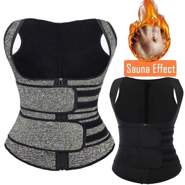 women body shaper waist trainer neoprene sauna sweat vest slimming trimmer fitness corset workout modelling strap shapewear 210810, Black;white
women body shaper waist trainer neoprene sauna sweat vest slimming trimmer fitness corset workout modelling strap shapewear 210810, Black;white