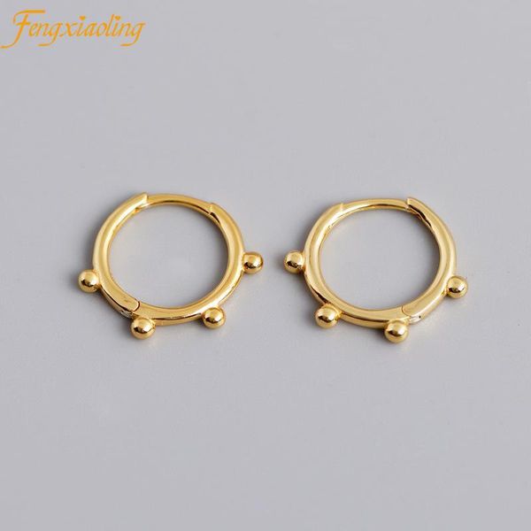 hoop & huggie genuine 925 sterling silver trendy small round beads circle earrings for women couple anniversary wedding earring jewelry, Golden;silver
hoop & huggie genuine 925 sterling silver trendy small round beads circle earrings for women couple anniversary wedding earring jewelry, Golden;silver