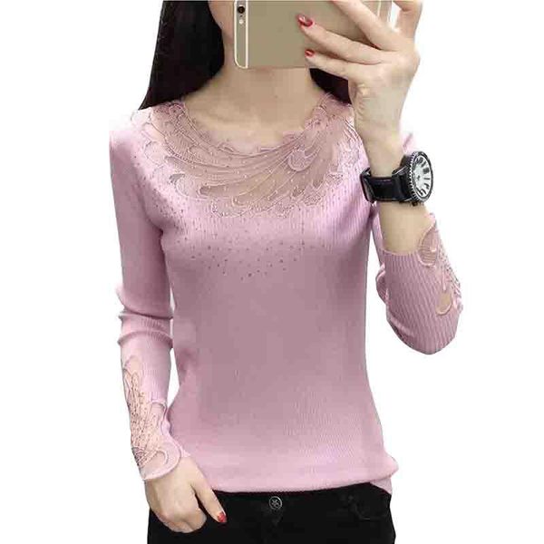 women's sweaters fashion hollow out women sweater knitted 2021 spring autumn long sleeve slim lace patchwork pullovers bottoming pull, White;black
women's sweaters fashion hollow out women sweater knitted 2021 spring autumn long sleeve slim lace patchwork pullovers bottoming pull, White;black