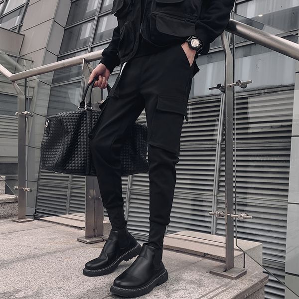 quente new venda lado e bolso decorao hip hop harem roupas masculinas 2021 primavera vero magro ajuste casual joggers calas preto 6fry, Black
quente new venda lado e bolso decorao hip hop harem roupas masculinas 2021 primavera vero magro ajuste casual joggers calas preto 6fry, Black