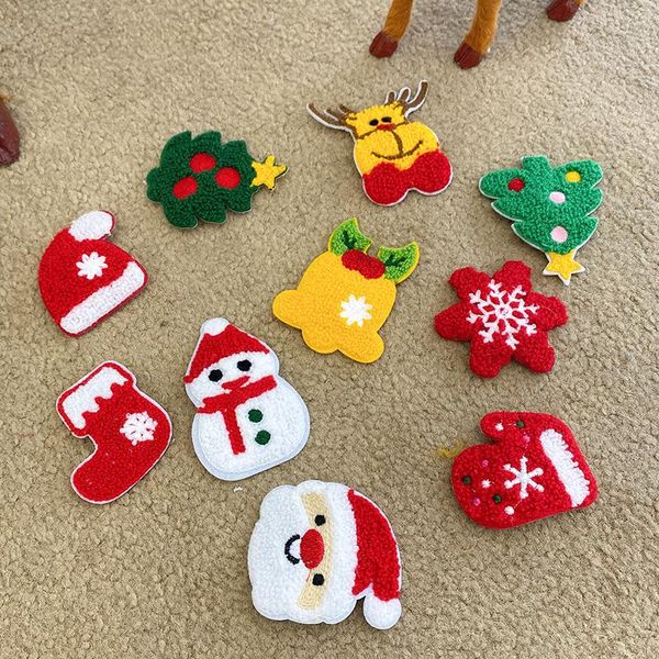 children cute nylon christmas tree snowman boots hat ornament hair clips girls lovely soft hairpins kids sweet hair accessories, Slivery;white
children cute nylon christmas tree snowman boots hat ornament hair clips girls lovely soft hairpins kids sweet hair accessories, Slivery;white