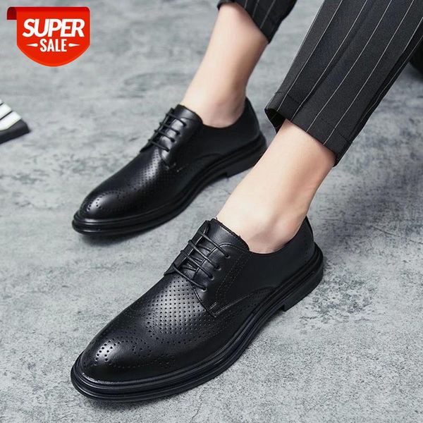 men shoes round toe leather male business oxfords lace-up summer fashion men's formal shoes offiece wedding banquet men #p84c
men shoes round toe leather male business oxfords lace-up summer fashion men's formal shoes offiece wedding banquet men #p84c