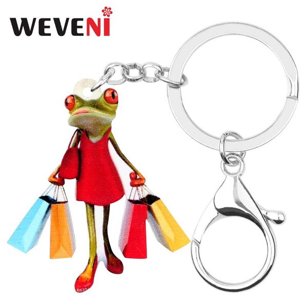 keychains weveni acrylic shopping lady frog key chains holder fashion animal jewelry for women girls gift bag car charms pendant, Silver
keychains weveni acrylic shopping lady frog key chains holder fashion animal jewelry for women girls gift bag car charms pendant, Silver