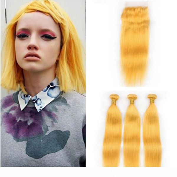 silky straight yellow colored peruvian human hair 3bundles with closure 4pcs lot yellow lace front closure 4x4 with virgin hair weaves, Black
silky straight yellow colored peruvian human hair 3bundles with closure 4pcs lot yellow lace front closure 4x4 with virgin hair weaves, Black