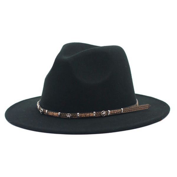 2021 new men fedora western cowboy jazz caps casual vintage winter wide brim black white khaki derby panama women hats 4i09, Blue;gray
2021 new men fedora western cowboy jazz caps casual vintage winter wide brim black white khaki derby panama women hats 4i09, Blue;gray