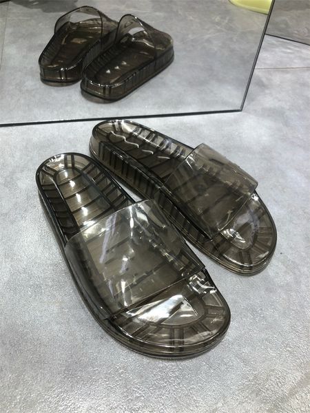 2021 transparent jelly air cushion comfortable slippers open toe women's sandals luxury designer gloss swimming pool mule slide men, Black
2021 transparent jelly air cushion comfortable slippers open toe women's sandals luxury designer gloss swimming pool mule slide men, Black