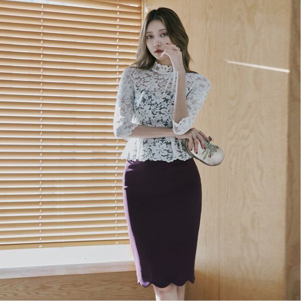 new arrival fashion korean spring midi party women ol temperament sweet perspective lace stitching slim pencil dress 8jpl, White;black
new arrival fashion korean spring midi party women ol temperament sweet perspective lace stitching slim pencil dress 8jpl, White;black