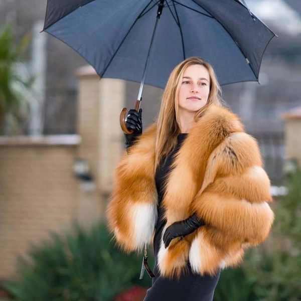 women's fur & faux fursarcar 2021 real coat whole skin natural gold jackets for women winter luxury 50cm short outwear, Black
women's fur & faux fursarcar 2021 real coat whole skin natural gold jackets for women winter luxury 50cm short outwear, Black