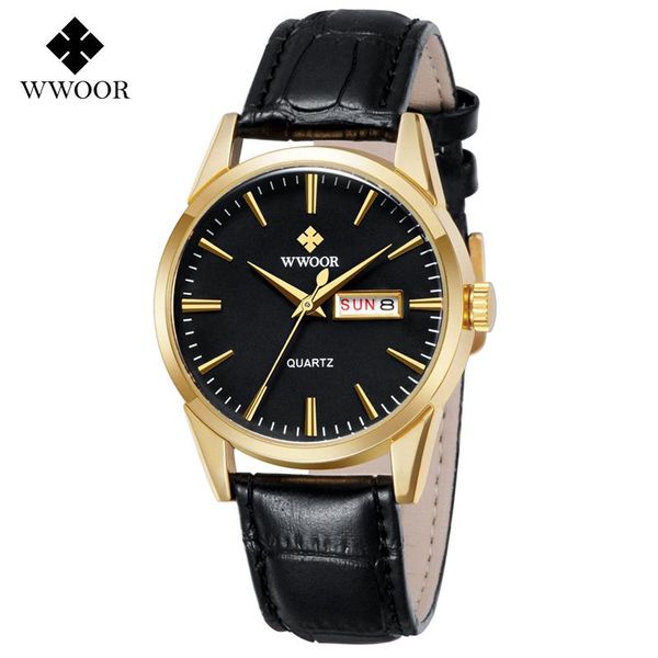wristwatches wwoor business auto date men quartz watch leather bracelet week display watches luxury man wristwatch montre homme, Slivery;brown
wristwatches wwoor business auto date men quartz watch leather bracelet week display watches luxury man wristwatch montre homme, Slivery;brown