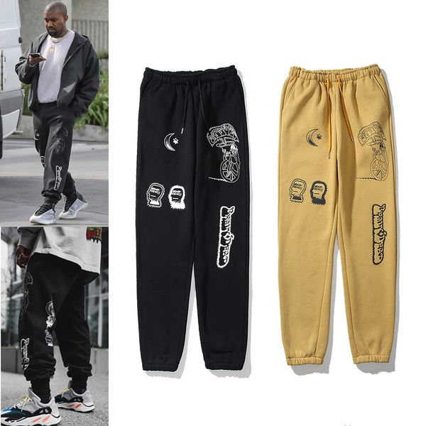 2021 new printed men's autumn and winter women's pants cotton trousers fashion casual sweatpants plus veet loose version 3hcp, Black
2021 new printed men's autumn and winter women's pants cotton trousers fashion casual sweatpants plus veet loose version 3hcp, Black