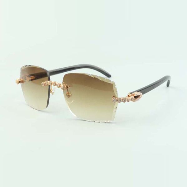 2022 exquisite bouquet diamond buffs sunglasses 3524014 with natural black buffalo horn sticks and cut lens 3.0 thickness,size: 18-140 mm, White;black
2022 exquisite bouquet diamond buffs sunglasses 3524014 with natural black buffalo horn sticks and cut lens 3.0 thickness,size: 18-140 mm, White;black