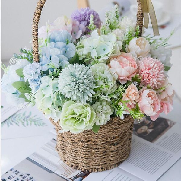 decorative flowers & wreaths silk rose artificial peony hydrangea hybrid bouquet vases for home decor christmas wedding fake flower
decorative flowers & wreaths silk rose artificial peony hydrangea hybrid bouquet vases for home decor christmas wedding fake flower