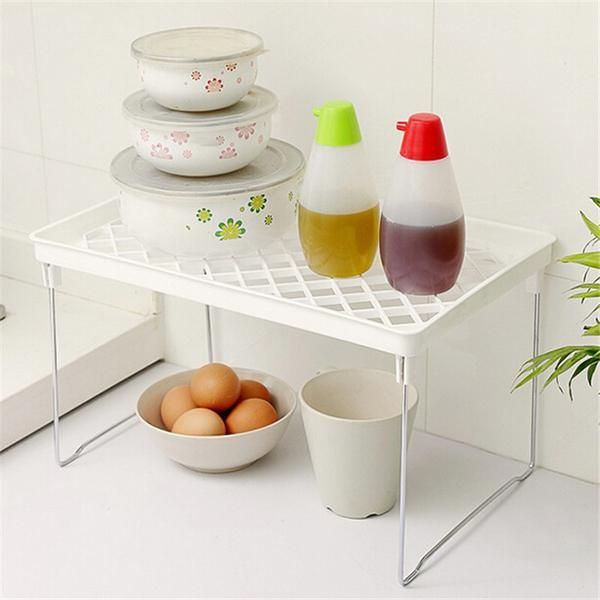 bathroom storage & organization 1 pcs rack shelf foldable holder organizer stackable kitchen cupboard din889
bathroom storage & organization 1 pcs rack shelf foldable holder organizer stackable kitchen cupboard din889