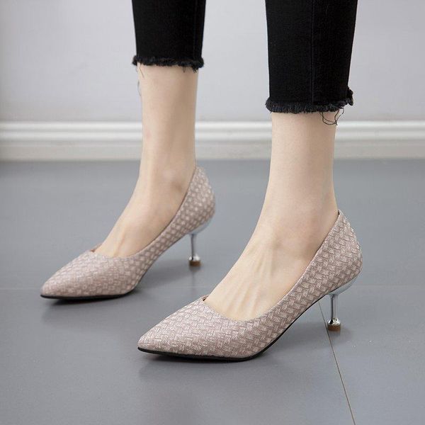 dress shoes spring vogue women's nice woman high heels pointed toe glitter pumps female brides wedding thin, Black
dress shoes spring vogue women's nice woman high heels pointed toe glitter pumps female brides wedding thin, Black